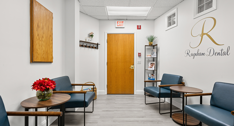 Shot of door from waiting room