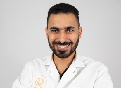smiling Dr. Anas Alhossin